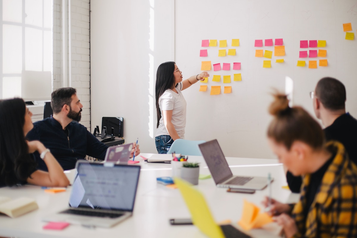 Brand lab reference materials and FAQ context at Mount Sophia studio